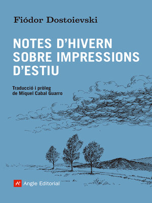 cover image of Notes d'hivern sobre impressions d'estiu